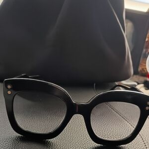 Bottega Veneta Glossy Black Glasses